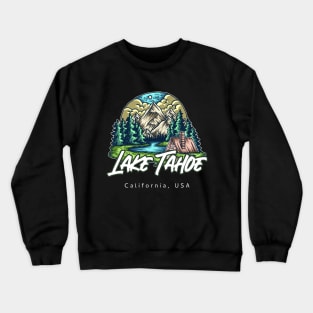 Lake Tahoe, California, USA Crewneck Sweatshirt